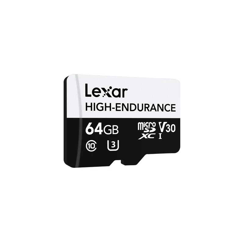 Lexar High-Endurance microSDHC/microSDXC 64GB memory card